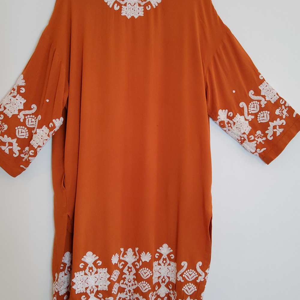 CHICO'S 2 Piece Kimono & Matching Shirt Set - Picture 3 of 8